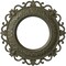 Ekena Millwork Orrington Ceiling Medallion (Canopies up to 6 5/8"), 13 1/4"OD x 6 5/8"ID x 1 1/8"P, Painted Turtle CM13ORPTF - alternate 1